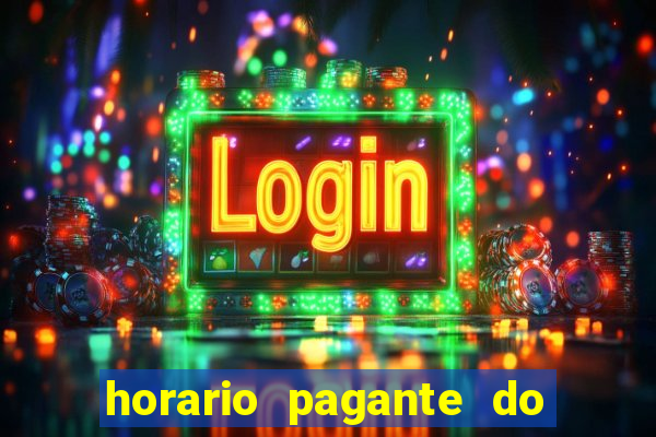 horario pagante do coelho fortune